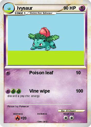 Pokemon Ivysaur