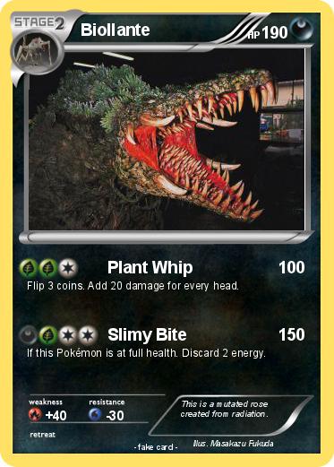 Pokemon Biollante
