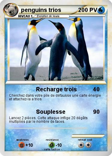 Pokemon penguins trios