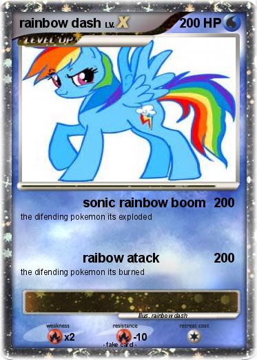 Pokemon rainbow dash