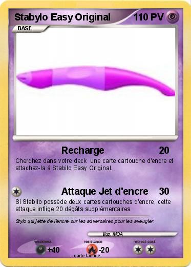 Pokemon Stabylo Easy Original