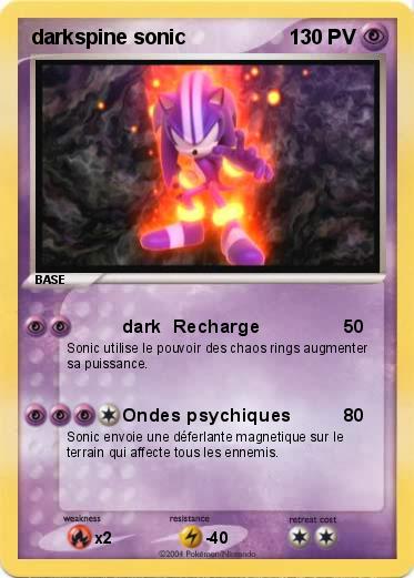 Pokemon darkspine sonic