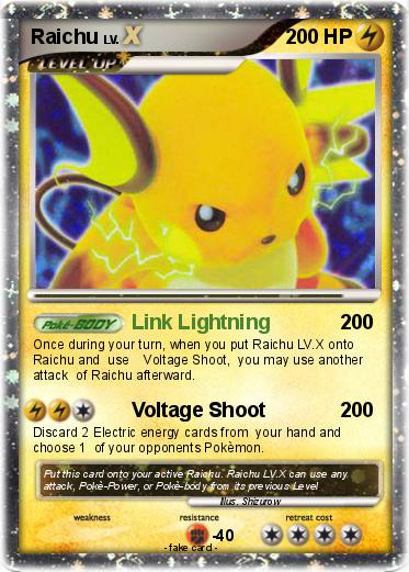Pokemon Raichu