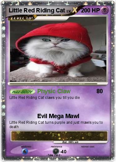 Pokemon Little Red Riding Cat