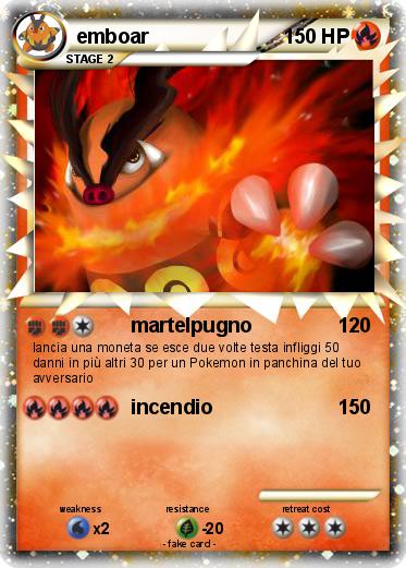 Pokemon emboar
