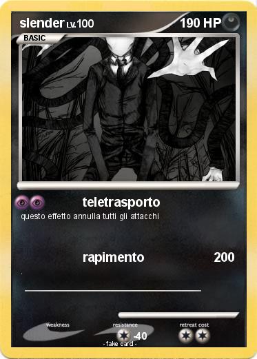 Pokemon slender