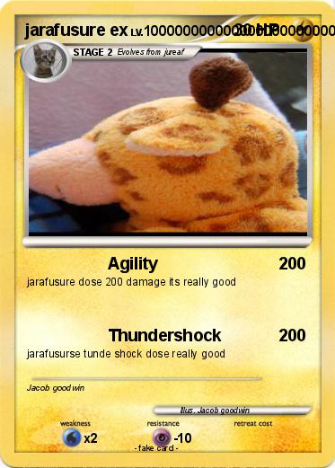 Pokemon jarafusure ex