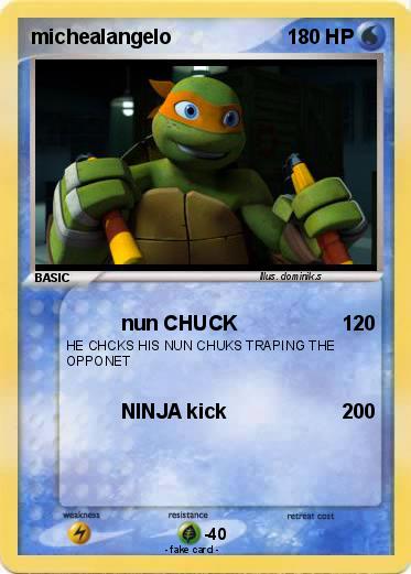Pokemon michealangelo