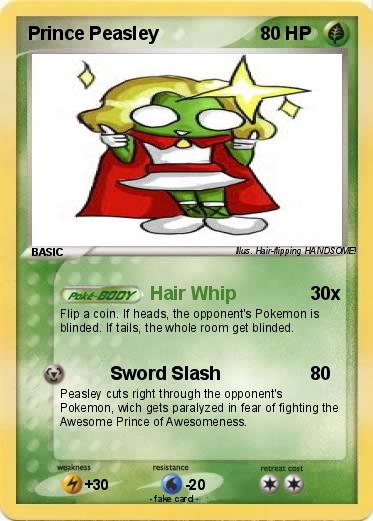 Pokemon Prince Peasley