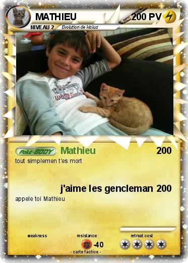 Pokemon MATHIEU