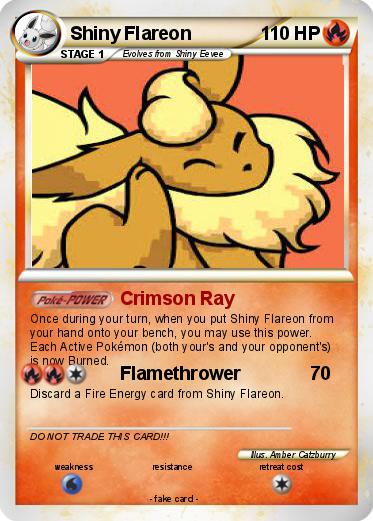 Pokemon Shiny Flareon