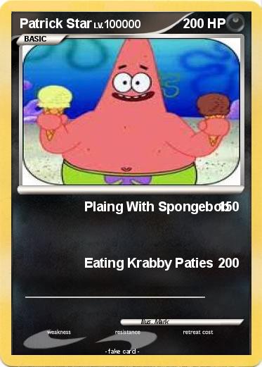 Pokemon Patrick Star