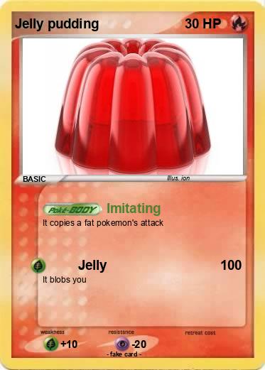Pokemon Jelly pudding