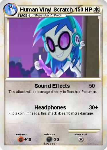 Pokemon Human Vinyl Scratch