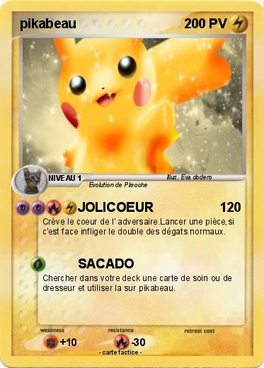Pokemon pikabeau