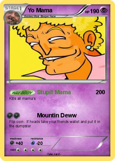 Pokemon Yo Mama