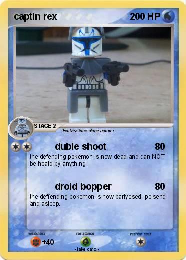 Pokemon captin rex