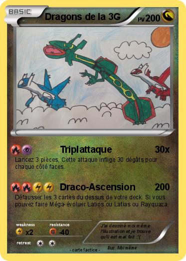 Pokemon Dragons de la 3G