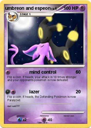 Pokemon umbreon and espeon