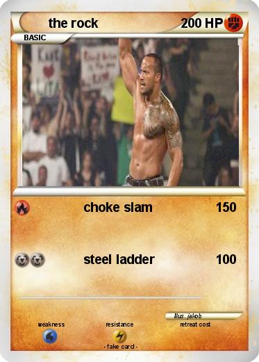 Pokemon the rock