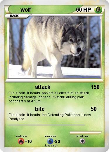 Pokemon wolf