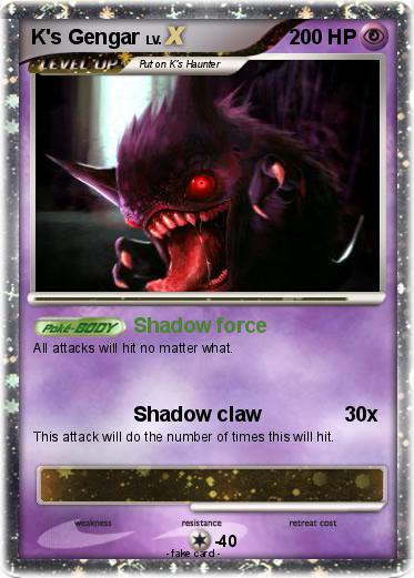 Pokemon K's Gengar