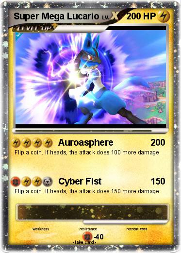 Pokemon Super Mega Lucario