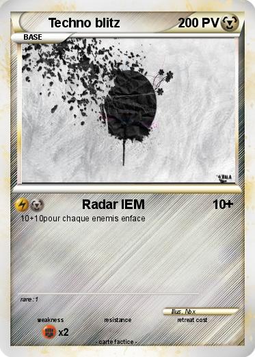 Pokemon Techno blitz