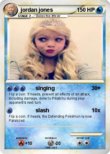 Pokemon jordan jones