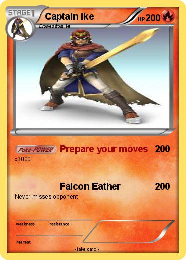 Pokemon Captain ike