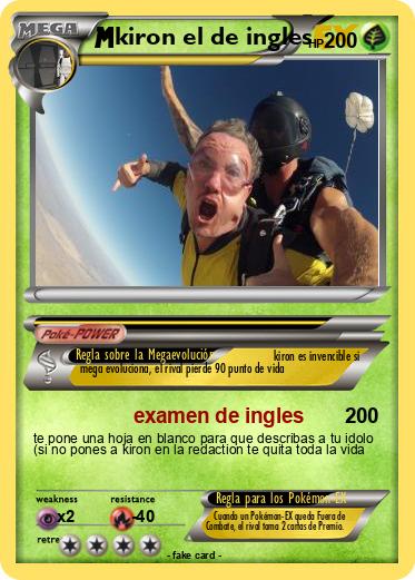 Pokemon kiron el de ingles