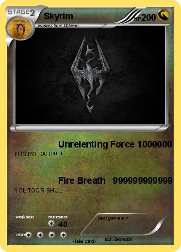 Pokemon Skyrim