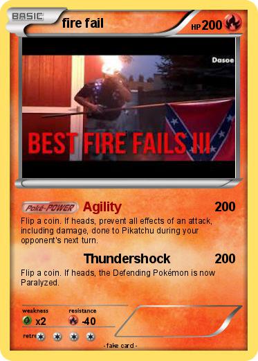 Pokemon fire fail