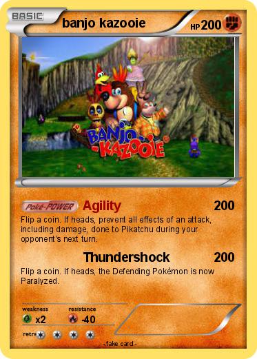 Pokemon banjo kazooie