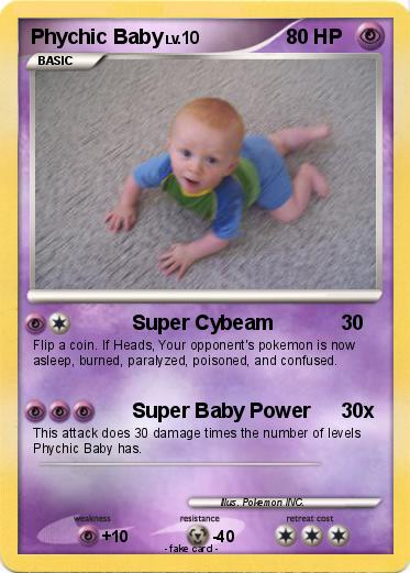 Pokemon Phychic Baby