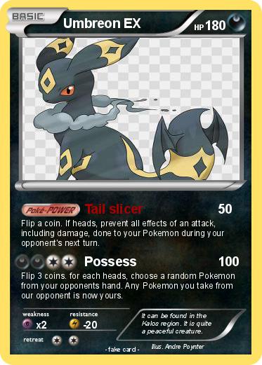 Pokemon Umbreon EX