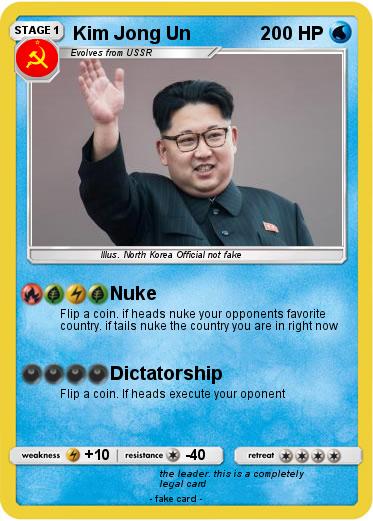 Pokemon Kim Jong Un