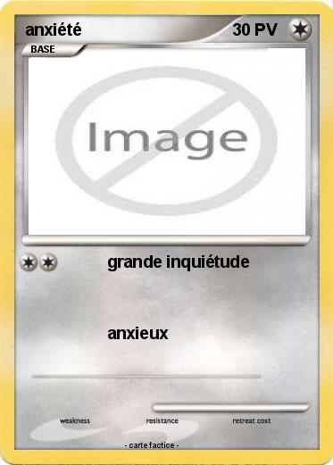 Pokemon anxiété