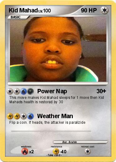 Pokemon Kid Mahad