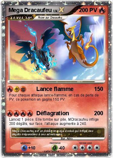 Pokemon Mega Dracaufeu