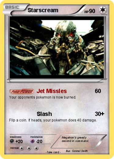 Pokemon Starscream