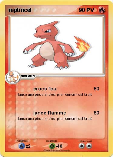 Pokemon reptincel