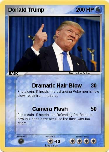 Pokemon Donald Trump