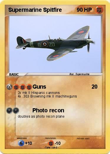 Pokemon Supermarine Spitfire