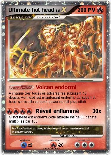 Pokemon Ultimate hot head