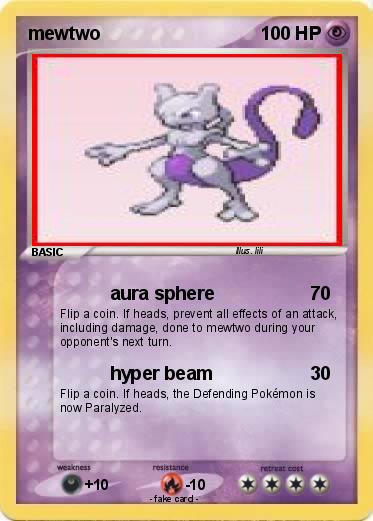 Pokemon mewtwo