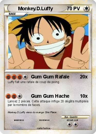 Pokemon Monkey.D.Luffy