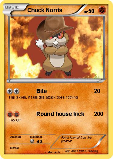 Pokemon Chuck Norris