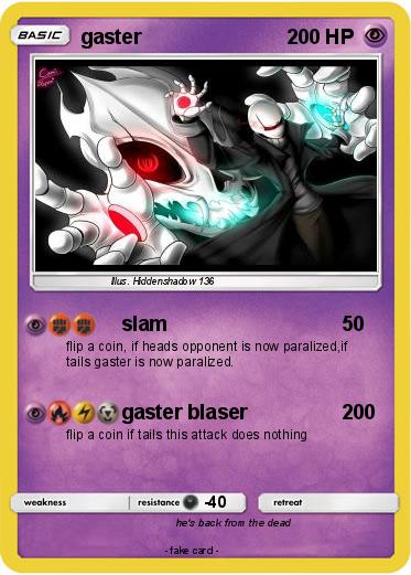 Pokemon gaster