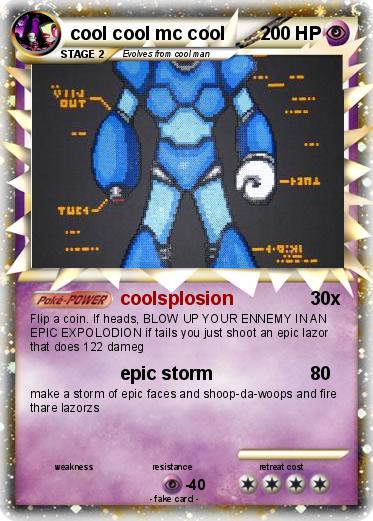 Pokemon cool cool mc cool